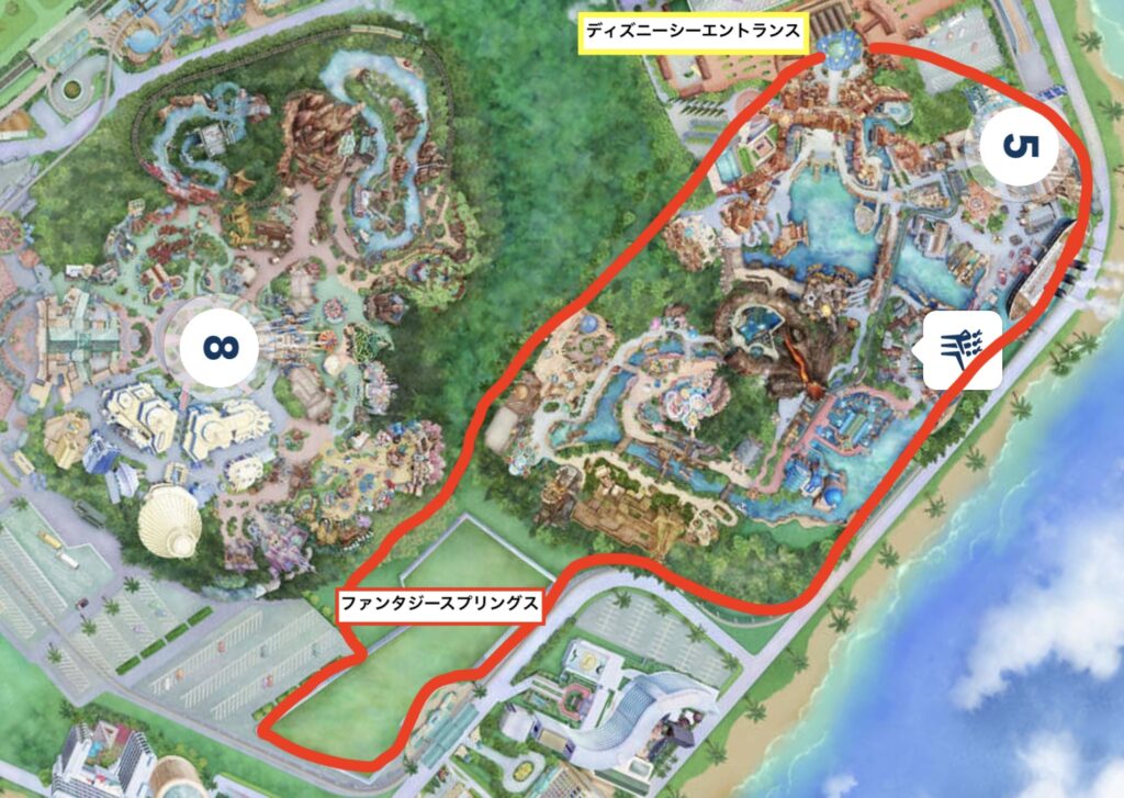 ディズニーファンタジースプリングスの入口はどこ？｜Dオタ 夫婦の毎日感謝